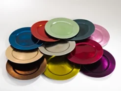 Saro Lifestyle Classic Solid Color Charger Plates -Saro Lifestyle GUEST 001e5226 ed0a 4a77 b7b3 ec10769a5aaa