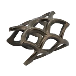 Saro Lifestyle Beachside Beauty Scallop Coral Napkin Ring (Set Of 4) -Saro Lifestyle GUEST 00e6b1f8 c086 4e10 99a5 8b5e01b95359