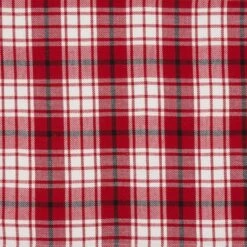 Saro Lifestyle Saro Lifestyle Dining Table Runner With Small Plaid Design, Red, 16"x72" -Saro Lifestyle GUEST 02343499 a074 46ad aeba 0088d6f8217f