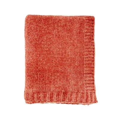 Saro Lifestyle Warmth Of Chenille Knit Throw 8 Saro Lifestyle Warmth Of Chenille Knit Throw - Image 6