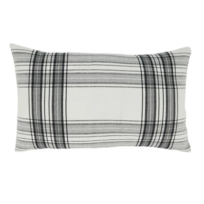 Saro Lifestyle Timeless Plaid Throw Pillow Cover 3 Saro Lifestyle Timeless Plaid Throw Pillow Cover