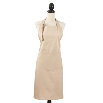 Saro Lifestyle Denim Classic Cuisine Cotton Apron 5 Saro Lifestyle Denim Classic Cuisine Cotton Apron - Image 3