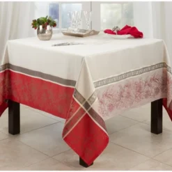 Saro Lifestyle Tablecloth With Jacquard Christmas Design 9 Saro Lifestyle Tablecloth With Jacquard Christmas Design -Saro Lifestyle GUEST 0330c71e e74e 49c5 b22a 30b42cbeda53