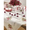 Saro Lifestyle Holiday Table Runner With Christmas Tree Embroidery -Saro Lifestyle GUEST 039aabc1 27d2 4d3e 8f01 b44bbf7ca2f6