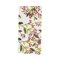 Saro Lifestyle Red Berry Delight Napkin (Set Of 4), 20"x20", Multicolored -Saro Lifestyle GUEST 04a45e16 fc19 442d ae01 af97982f6477