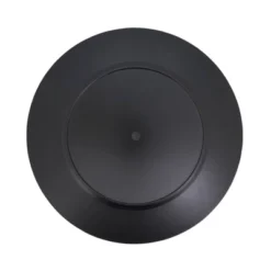 Saro Lifestyle Scalloped Gleam Charger Plate (Set Of 4), 13"x13", Green