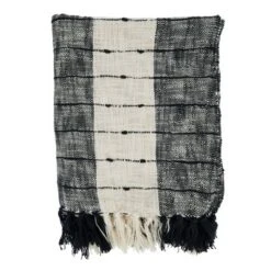 Saro Lifestyle Cotton Throw With Striped Design -Saro Lifestyle GUEST 065d6c11 fae5 45fe b235 17e11fca972c