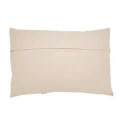 Saro Lifestyle Boho Circles Poly Filled Throw Pillow, 16"x24", Multi