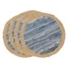 Saro Lifestyle Rustic Denim Weave Placemat (Set Of 4), Blue, 15"x15" -Saro Lifestyle GUEST 0cff03bd a4c1 4d1b 978a 7cfc338daf1e