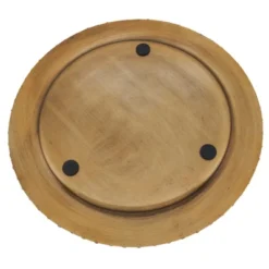 Saro Lifestyle Dot Rim Charger Plates (Set Of 4)