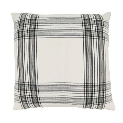 Saro Lifestyle Timeless Plaid Throw Pillow Cover 6 Saro Lifestyle Timeless Plaid Throw Pillow Cover - Image 4