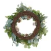 Saro Lifestyle Eucalyptus And Pinecone Spring Wreath -Saro Lifestyle GUEST 138080b5 2db0 4272 be2b 6cbaebf3d35e