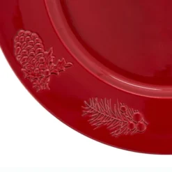 Saro Lifestyle Christmas Charger Plates With Holly Berry Design (Set Of 4) 7 Saro Lifestyle Christmas Charger Plates With Holly Berry Design (Set Of 4) -Saro Lifestyle GUEST 14b213b5 b7a7 45f3 b318 66407c904ab6