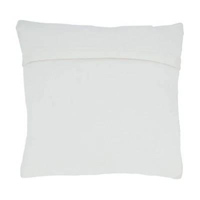 18"x18" Diamond Design Woven Square Pillow Cover - Saro Lifestyle 3 18"x18" Diamond Design Woven Square Pillow Cover - Saro Lifestyle