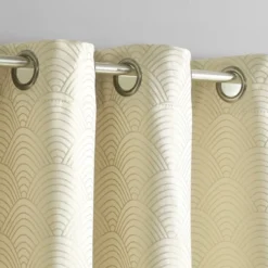 Saro Lifestyle Saro Lifestyle Solid Color Blackout Window Curtains (Set Of 2)