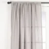 Saro Lifestyle Nali Collection Rod Pocket Semi Sheer Window Curtain Single Panel -Saro Lifestyle GUEST 1648a00d 3c42 4983 b23f 0f2ce16c2160