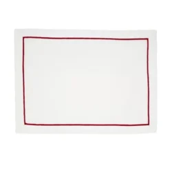 Saro Lifestyle Embroidered Line Design Placemat (Set Of 4) -Saro Lifestyle GUEST 18a1f78d 3d0f 4b5c 8d5e 898f40f1f69b