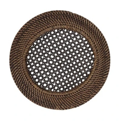Saro Lifestyle Handmade Rattan Charger (Set Of 4) 3 Saro Lifestyle Handmade Rattan Charger (Set Of 4)