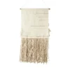 Saro Lifestyle Saro Lifestyle Textured Wall Hanging With Woven Design, Ivory, 24"x48" 2 Saro Lifestyle Saro Lifestyle Textured Wall Hanging With Woven Design, Ivory, 24"x48" -Saro Lifestyle GUEST 1e3118d5 b3a7 488d ae02 19cc1d4ed532