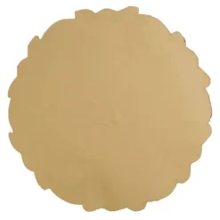 Saro Lifestyle Beaded Placemat, 14" Round, Multi (Set Of 4)