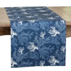 Saro Lifestyle Long Table Runner With Sea Coral Design 10 Saro Lifestyle Long Table Runner With Sea Coral Design -Saro Lifestyle GUEST 21fce9d7 140c 4da4 b0bf 9765296068ef