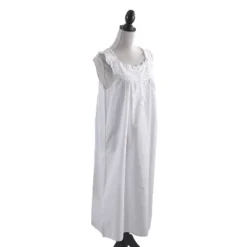 Saro Lifestyle Cotton Nightgown Dress 14 Saro Lifestyle Cotton Nightgown Dress -Saro Lifestyle GUEST 23063582 529f 4753 99f9 60a06b5c18f7