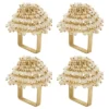 Saro Lifestyle Napkin Ring Holders With Beaded Design (Set Of 4) 1 Saro Lifestyle Napkin Ring Holders With Beaded Design (Set Of 4) -Saro Lifestyle GUEST 2877e7d2 f200 4507 bbb6 f9ba5b233cf0