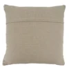 Saro Lifestyle Eye Embroidered Decorative Pillow Cover, Black, 20"
