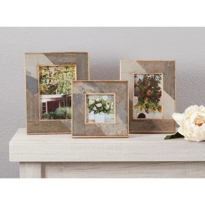 Saro Lifestyle Picture Frame With Distressed Slate Design 5 Saro Lifestyle Picture Frame With Distressed Slate Design - Image 3