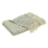 50"x60" Chunky Fringe Striped Design Throw Blanket Gray - Saro Lifestyle -Saro Lifestyle GUEST 2964c070 06e0 4f86 bd1d 09d5e60a07d5