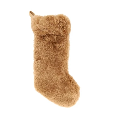 Saro Lifestyle Cozy Delight Lamb Fur Stocking 5 Saro Lifestyle Cozy Delight Lamb Fur Stocking - Image 3