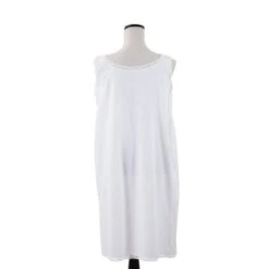 Saro Lifestyle Sleeveless Embroidered Nightgown