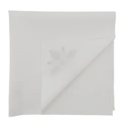 Saro Lifestyle Table Napkins With Snowflake Design (Set Of 4)