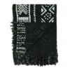 Saro Lifestyle Saro Lifestyle Mudcloth Design Throw Blanket, Black, 50"x60" -Saro Lifestyle GUEST 2fa2b7ea c417 4641 9228 ee41e69189ab