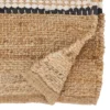 Saro Lifestyle Earthy Jute Stripe Table Runner, Beige, 16"x72" -Saro Lifestyle GUEST 2ff42006 bb1b 44fd 92c7 ad145f7e2602