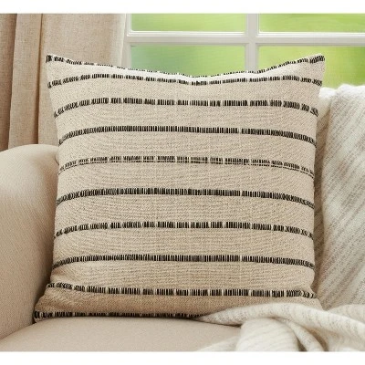 Saro Lifestyle Saro Lifestyle Corded Decorative Pillow Cover 4 Saro Lifestyle Saro Lifestyle Corded Decorative Pillow Cover - Image 2