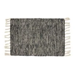 Saro Lifestyle Cotton Table Mats With Rug Design And Tassels (Set Of 4) -Saro Lifestyle GUEST 3311db0f 833e 4ed7 a757 92c31d4fd8fd