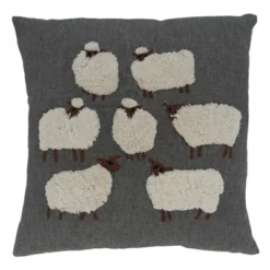 Saro Lifestyle Embroidered Sheep Decorative Pillow Cover 8 Saro Lifestyle Embroidered Sheep Decorative Pillow Cover -Saro Lifestyle GUEST 346c3779 ef0e 4a1e 9c53 b249af39688b