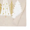 Saro Lifestyle Christmas Trees Table Runner, 16"x70", Natural -Saro Lifestyle GUEST 38cd0de5 7312 4365 8ef0 1bd51fad9b1e