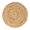 Saro Lifestyle Handwoven Water Hyacinth Placemat (Set Of 4), 15"x15", Beige -Saro Lifestyle GUEST 3f45be35 ac64 4cd2 8fdf d2cebccb36b3
