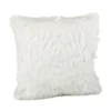 20"x20" Oversize Down Filled Faux Fur Square Throw Pillow - Saro Lifestyle