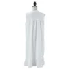 Saro Lifestyle Embroidered Sleeveless Nightgown