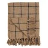 50"x60" Checkered Throw Blanket Brown - Saro Lifestyle 1 50"x60" Checkered Throw Blanket Brown - Saro Lifestyle -Saro Lifestyle GUEST 4959c4e9 12bf 4c2f 981e 69a348c49b1c