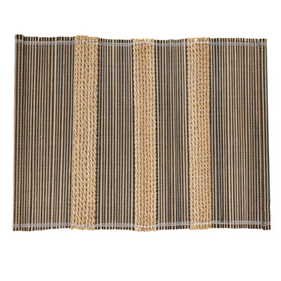 Saro Lifestyle Table Placemats With Striped Design (Set Of 4) 3 Saro Lifestyle Table Placemats With Striped Design (Set Of 4)