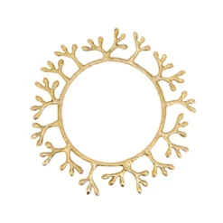 Saro Lifestyle Berries Frame Charger (Set Of 4)