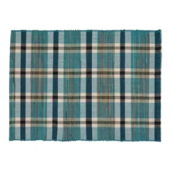 Saro Lifestyle Plaid Woven Water Hyacinth Placemat (Set Of 4) -Saro Lifestyle GUEST 4e549360 1018 46a0 91ff 5d0eb51e1d19