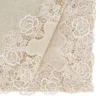 Saro Lifestyle Elegant Tablecloth With Lace Rose Border -Saro Lifestyle GUEST 4f1aac93 3b0c 4863 be35 1be6aacf1f01