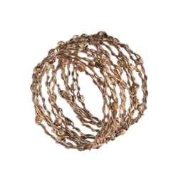 Saro Lifestyle Metal Napkin Holder Rings (Set Of 4) -Saro Lifestyle GUEST 5410938d b605 44c4 8131 51aae13163cd