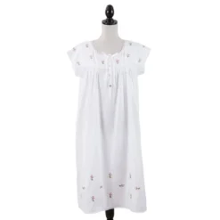 Saro Lifestyle Embroidered Nightgown -Saro Lifestyle GUEST 5450e274 740e 4a4b b095 b6838eb2df76