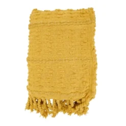 Striped Woven Fringe Throw Blanket - Saro Lifestyle -Saro Lifestyle GUEST 56126d03 2e27 4f0a 9b19 ebb3642ebb13